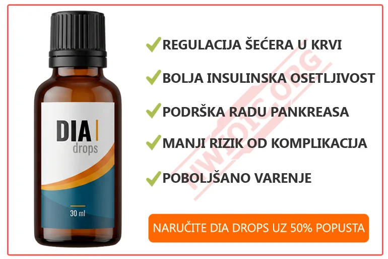 Dia Drops kapi za šećer Dia Drops kapi za šećer