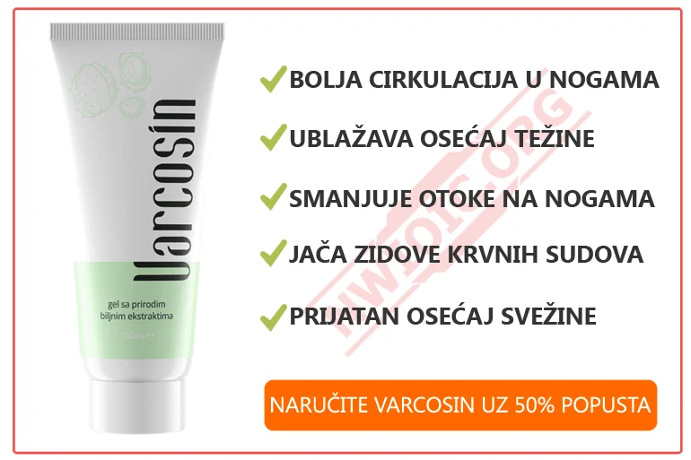 Varcosin gel za vene u apotekama Varcosin gel za vene u apotekama